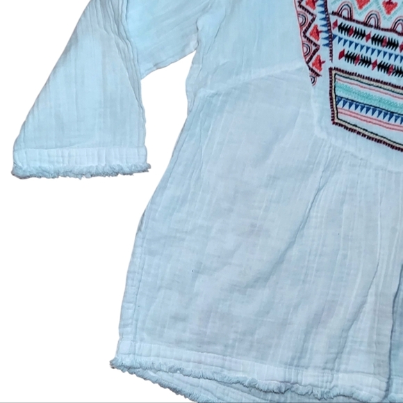 Scully Womens Embroidered Blouse - Picture 3 of 7